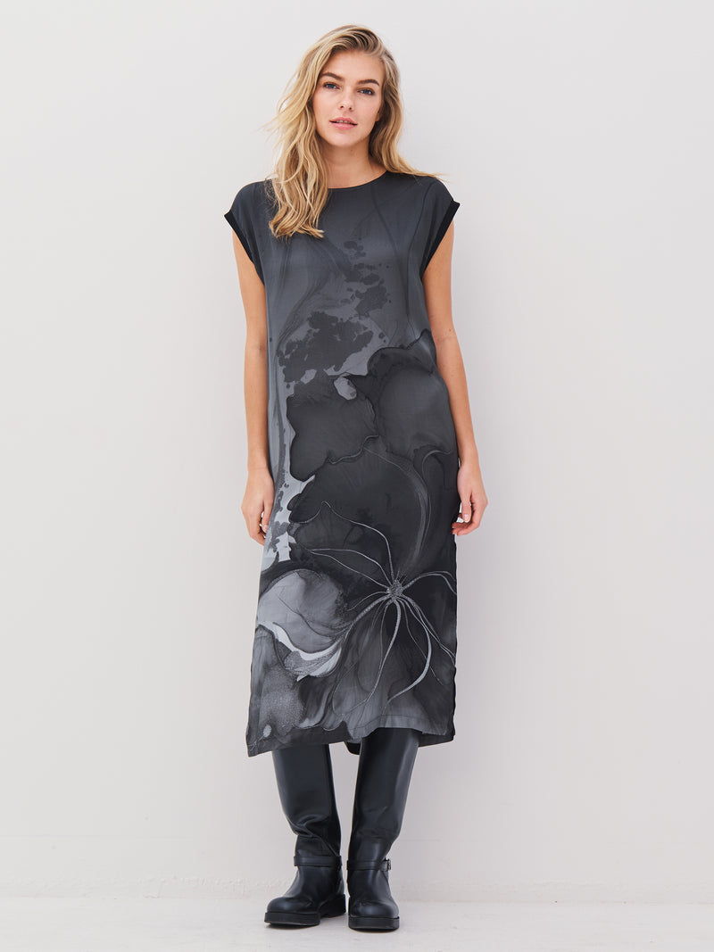 NÜ ABBI jurk Jurken 901 Grey mix