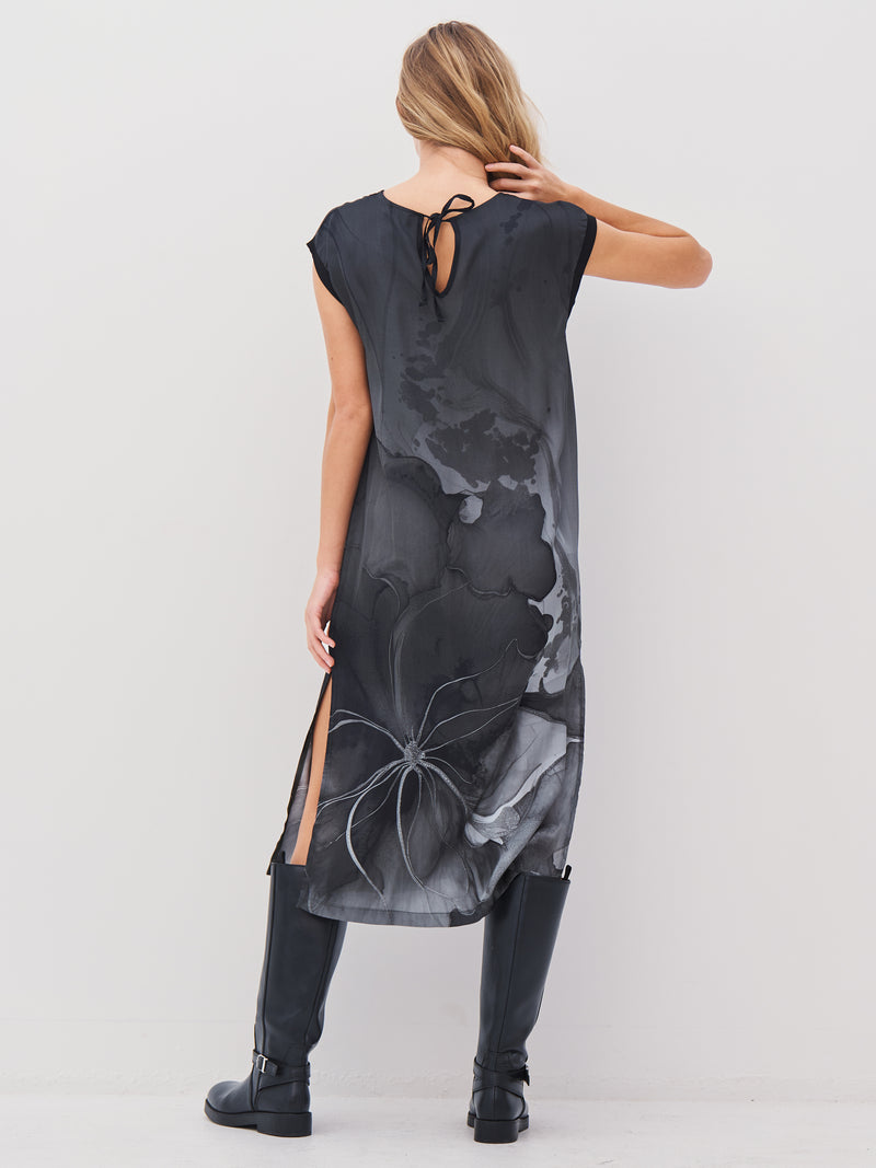NÜ ABBI jurk Jurken 901 Grey mix