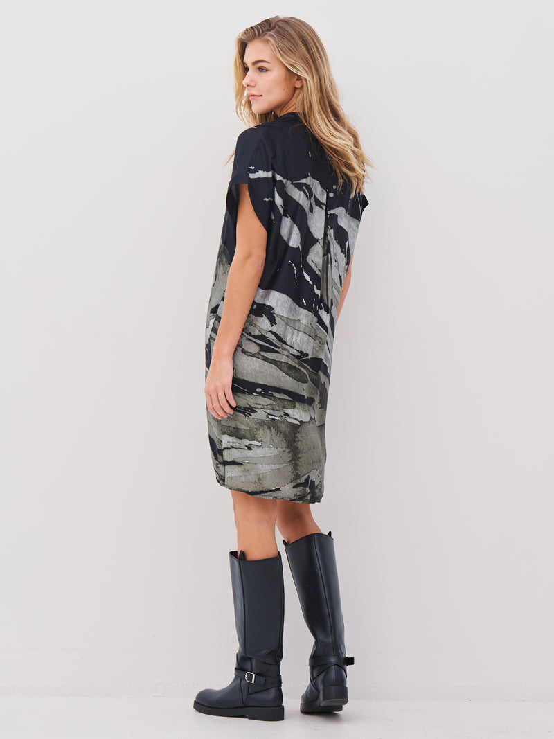 NÜ ABBI tuniek Jurken 393 Army Mix
