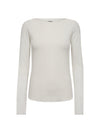 NÜ ABIHA T-shirt Tops en t-shirts 112 Bone