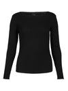 NÜ ABIHA T-shirt Tops en t-shirts Zwart