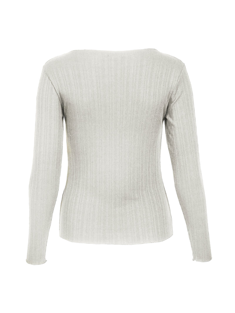 NÜ ABIHA T-shirt Tops en t-shirts 112 Bone