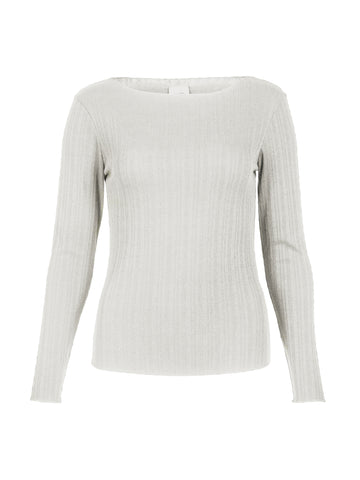 NÜ ABIHA T-shirt Tops en t-shirts 112 Bone