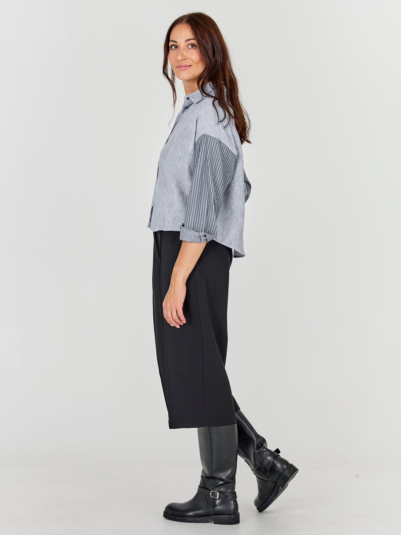 NÜ ABIRA shirt Overhemden 402 Blue mix