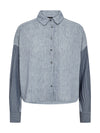 NÜ ABIRA shirt Overhemden 402 Blue mix