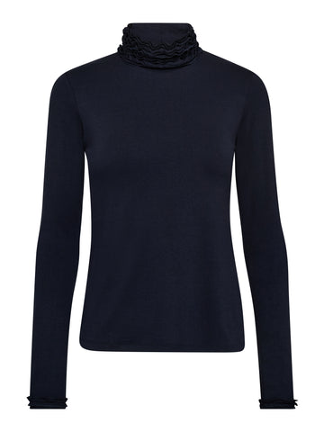 NÜ ADELE coltrui t-shirt Tops en t-shirts 480 Midnight Blue