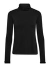 NÜ ADELE coltrui t-shirt Tops en t-shirts Zwart