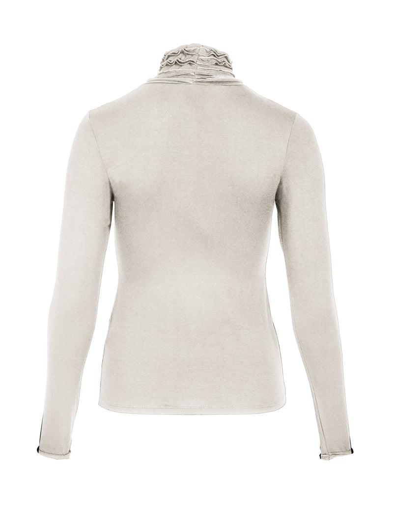 NÜ ADELE coltrui t-shirt Tops en t-shirts 112 Bone