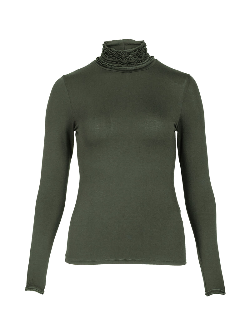 NÜ ADELE coltrui t-shirt Tops en t-shirts 393 Army