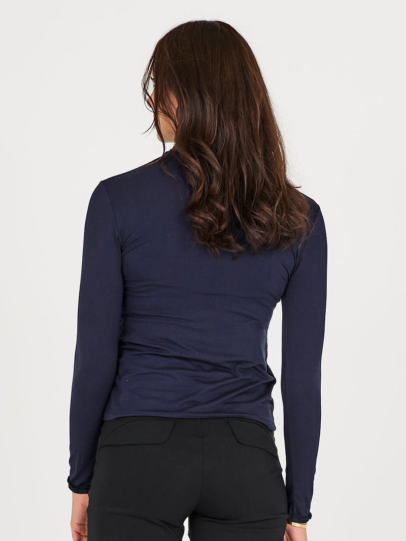 NÜ ADELE coltrui t-shirt Tops en t-shirts 480 Midnight Blue