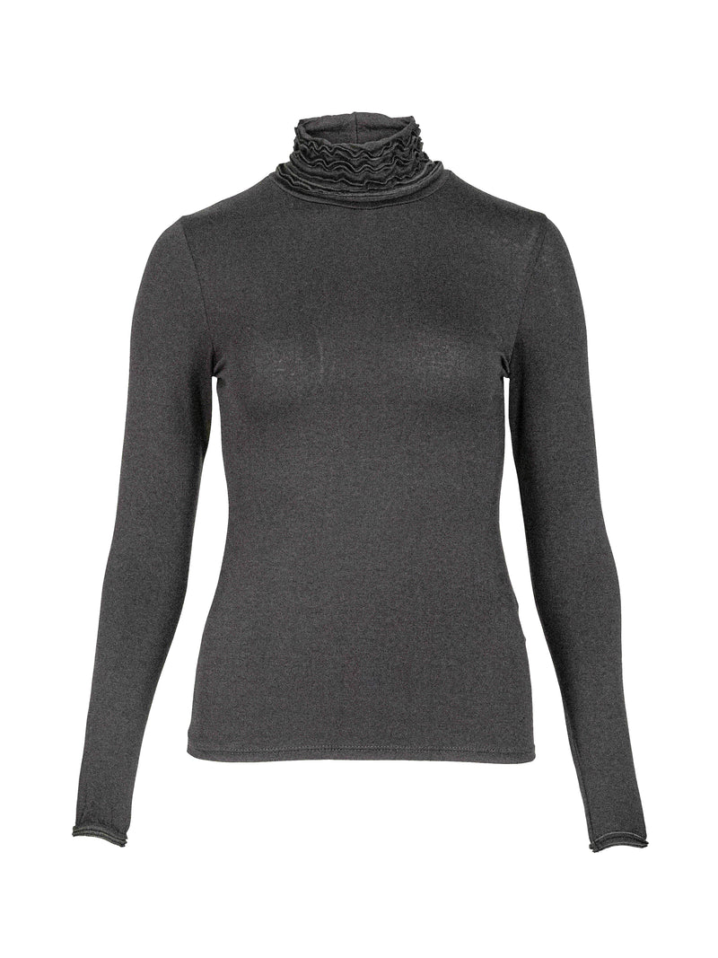 NÜ ADELE coltrui t-shirt Tops en t-shirts 901 Grey