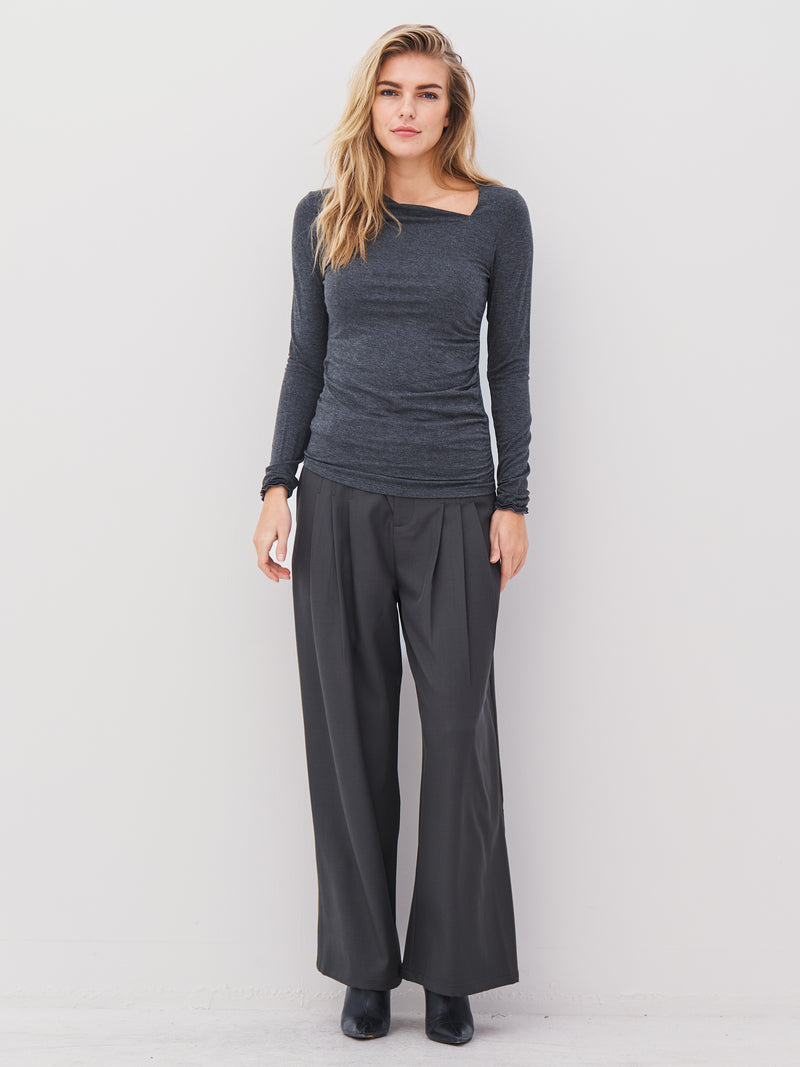 NÜ ADELE shirt Tops en t-shirts 901 Grey