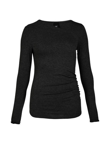 NÜ ADELE shirt Tops en t-shirts Zwart