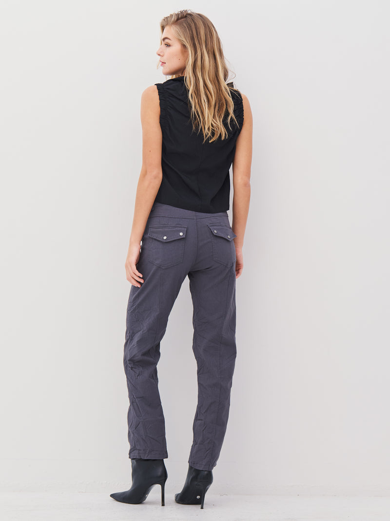 NÜ ADELIA top Tops en t-shirts Zwart