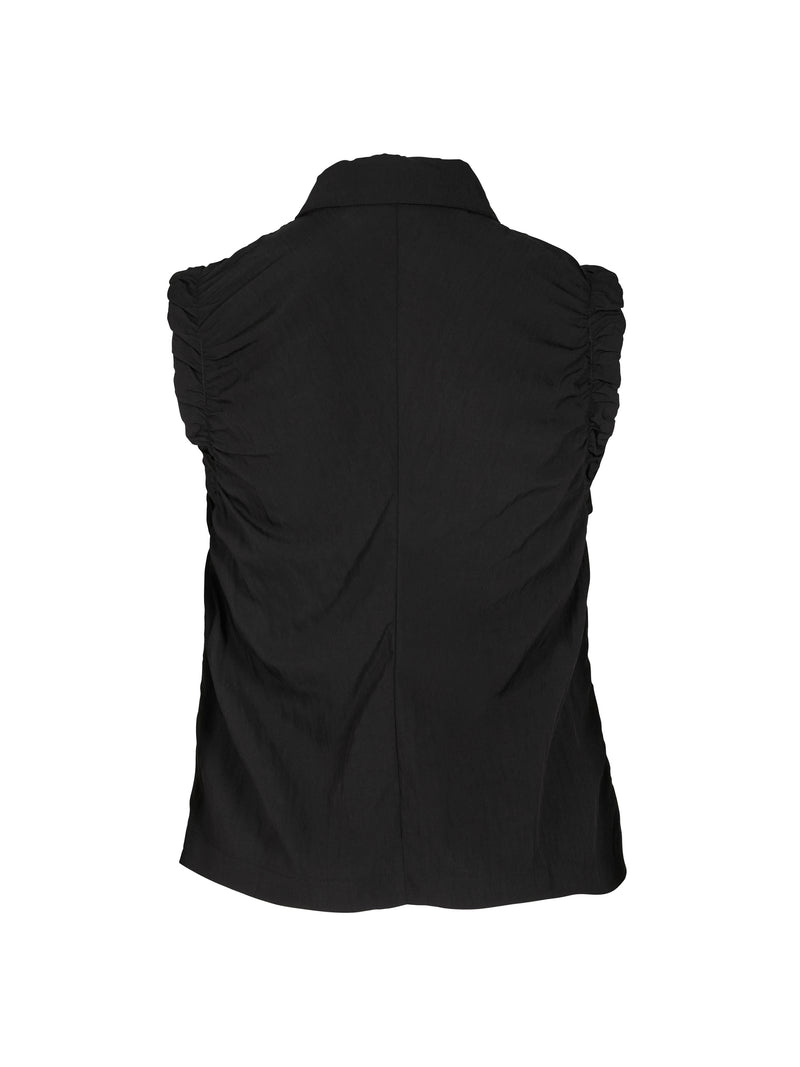 NÜ ADELIA top Tops en t-shirts Zwart
