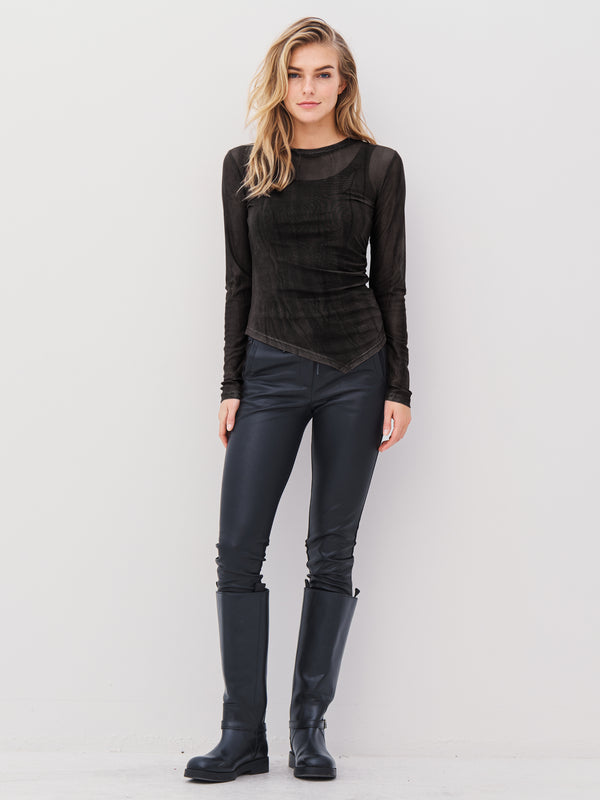 NÜ AGNA blouse Blouses 000 Solid black