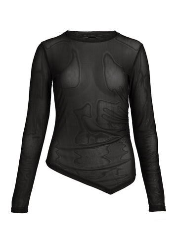 NÜ AGNA blouse Blouses 000 Solid black