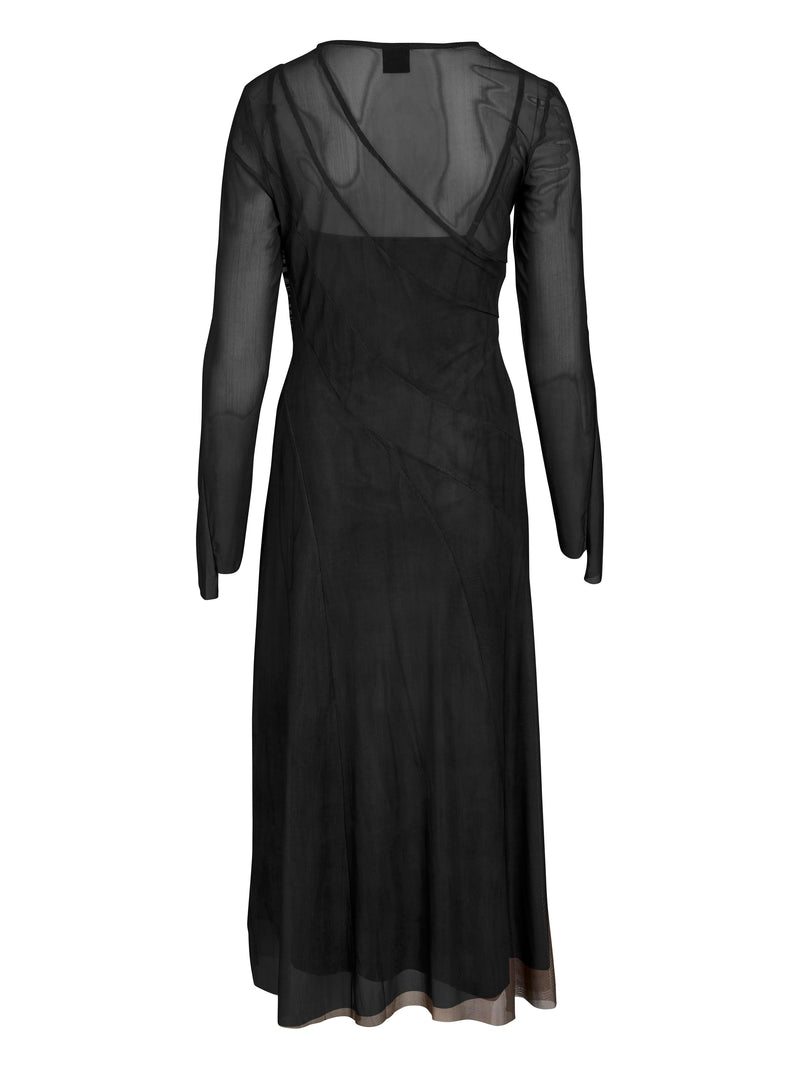NÜ AGNA jurk Jurken 000 Solid black