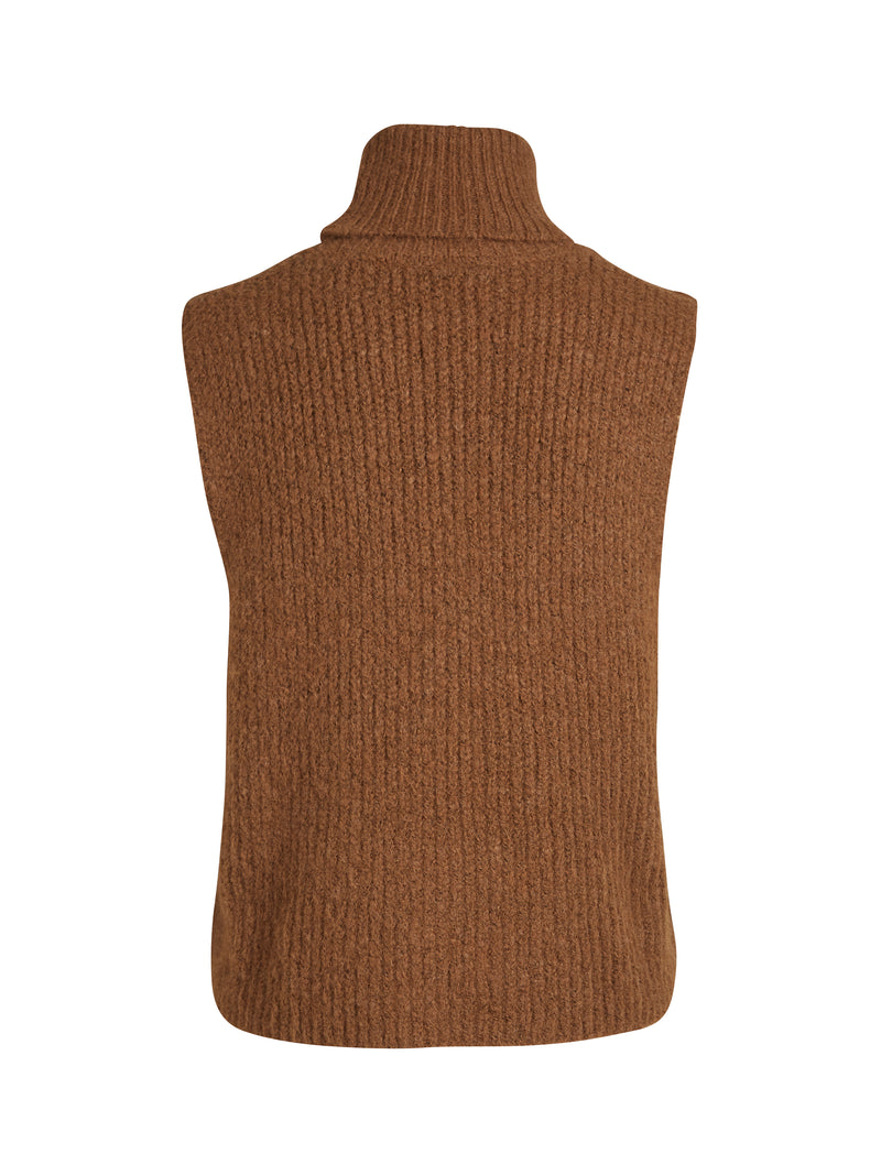 NÜ AGNES gebreid vest Vesten 220 Camel
