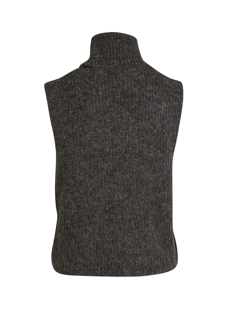 NÜ AGNES gebreid vest Vesten 289 Brown