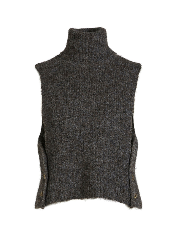 NÜ AGNES gebreid vest Vesten 289 Brown