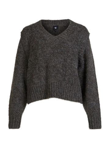 NÜ AGNES gebreide blouse Blouses 289 Brown