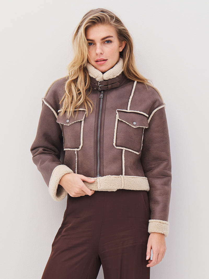 NÜ AIKO jas Jassen 235 Cappuccino mix