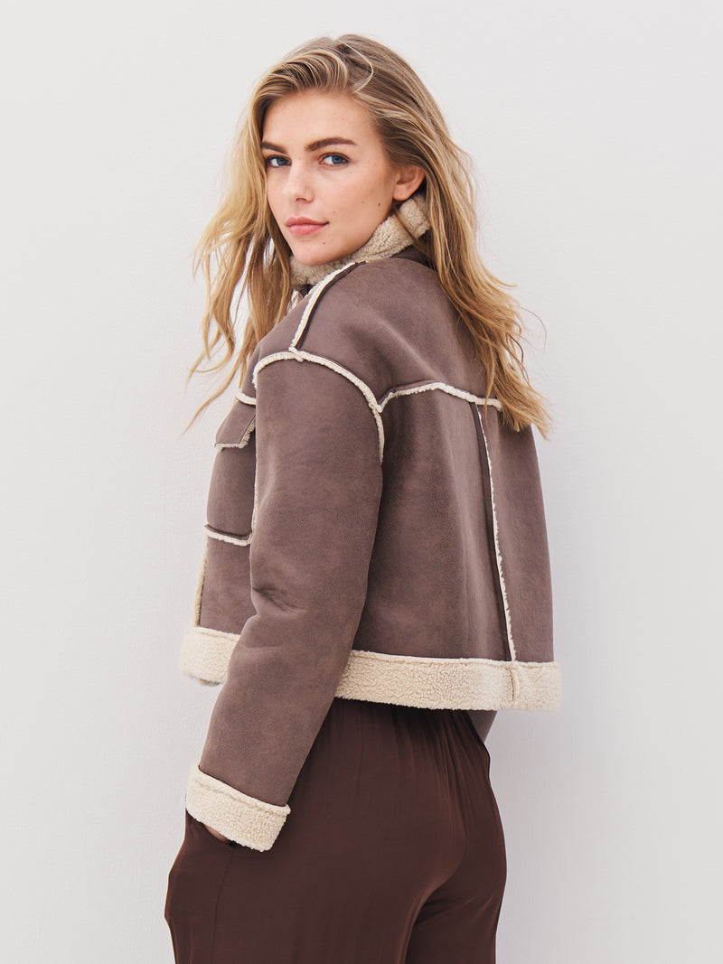 NÜ AIKO jas Jassen 235 Cappuccino mix