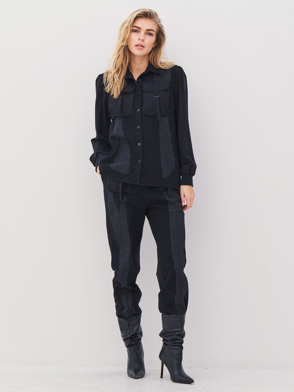 NÜ AJO broek Broeken Zwart