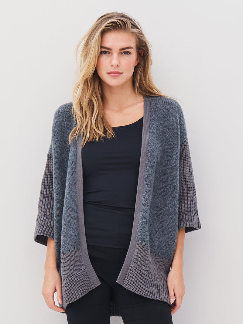 NÜ ALEXA Gebreid vest Vest 901 Grey