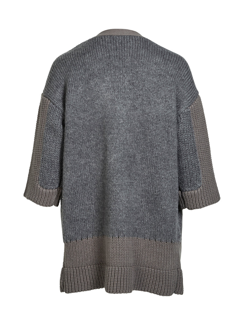 NÜ ALEXA Gebreid vest Vest 901 Grey