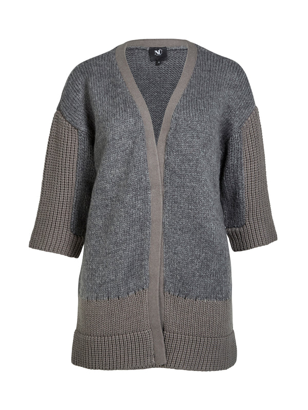 NÜ ALEXA Gebreid vest Vest 901 Grey