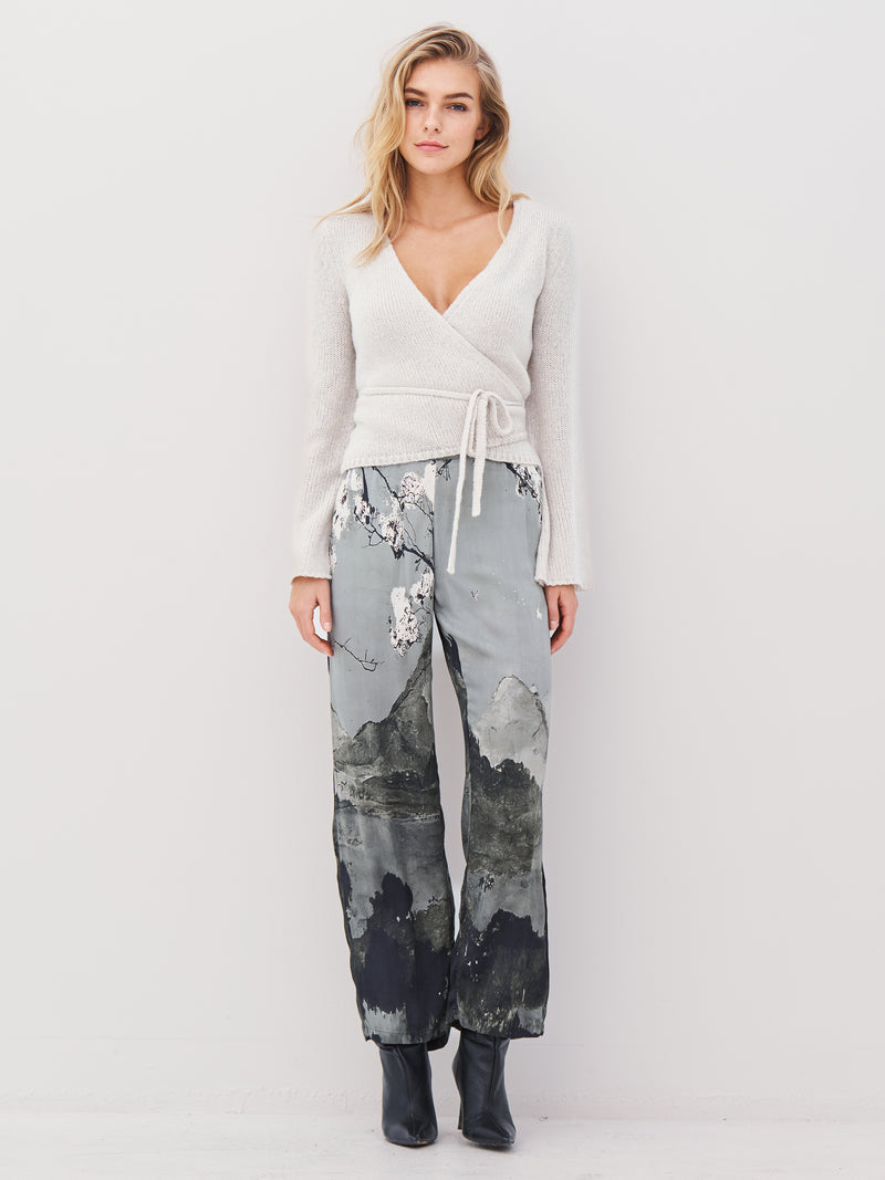 NÜ ALEXA gebreide blouse Blouses 112 Bone