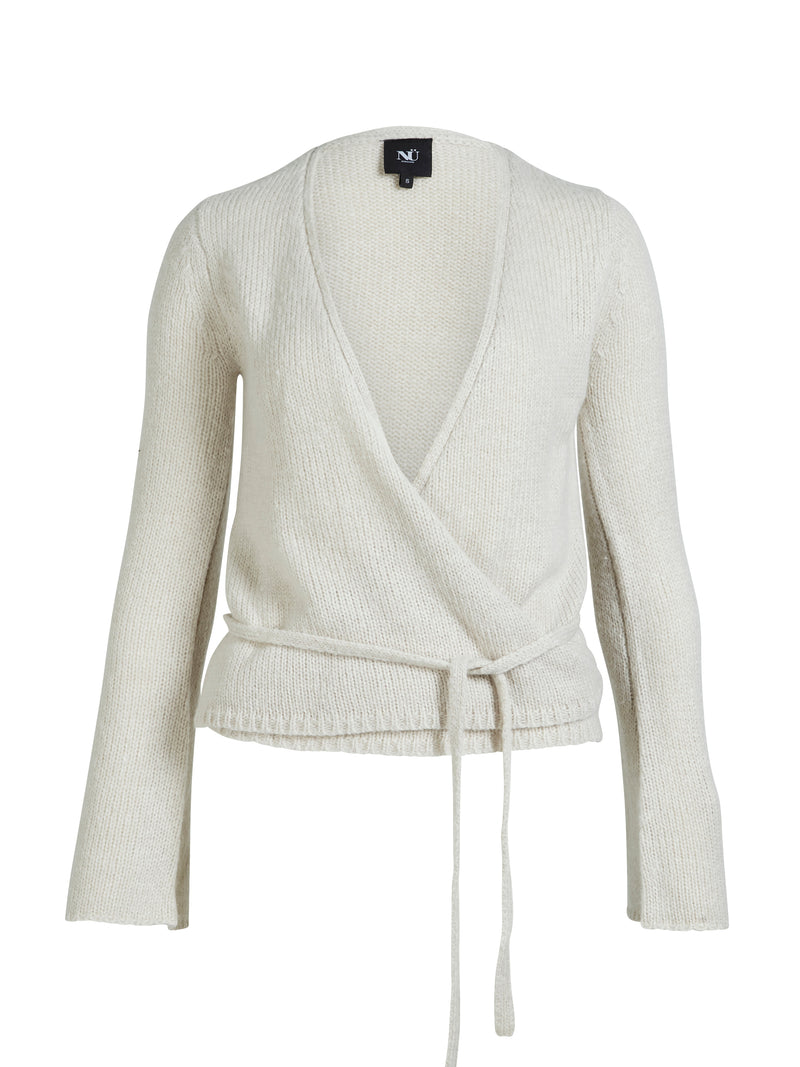 NÜ ALEXA gebreide blouse Blouses 112 Bone