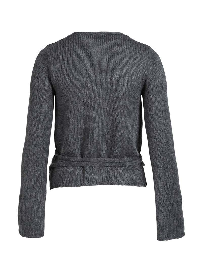NÜ ALEXA gebreide blouse Blouses 901 Grey