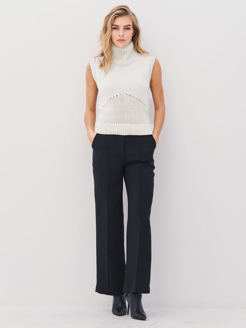 NÜ ALEXA gebreide top Tops en t-shirts 112 Bone