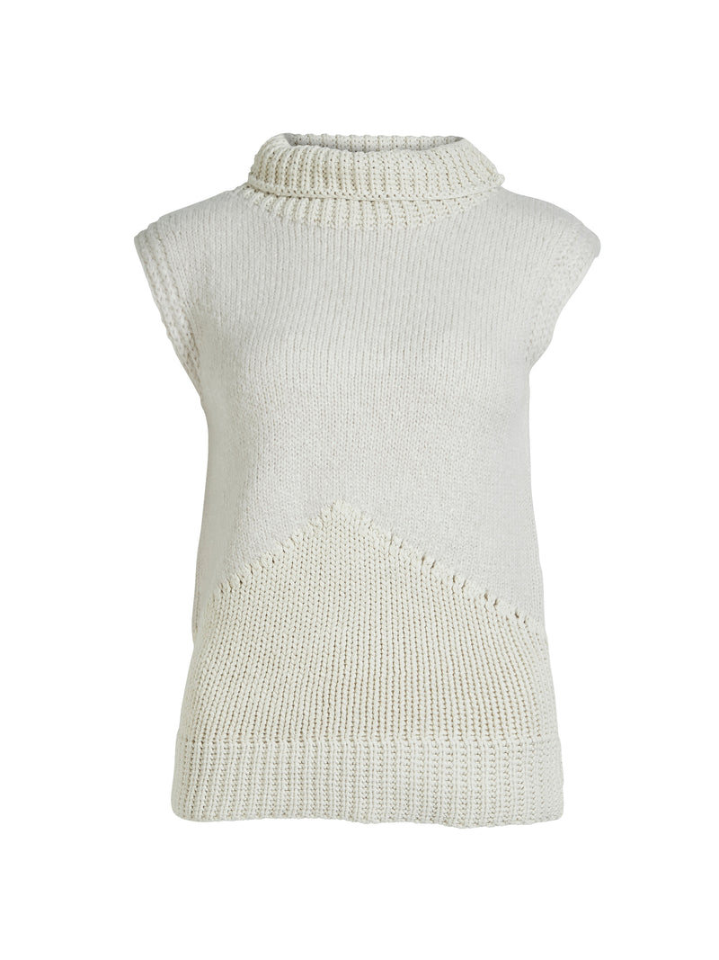 NÜ ALEXA gebreide top Tops en t-shirts 112 Bone