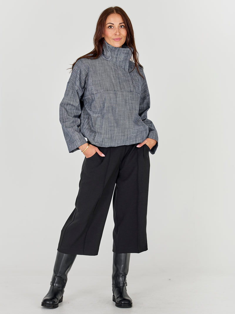 NÜ ALINA Culotte Broek Trousers Zwart