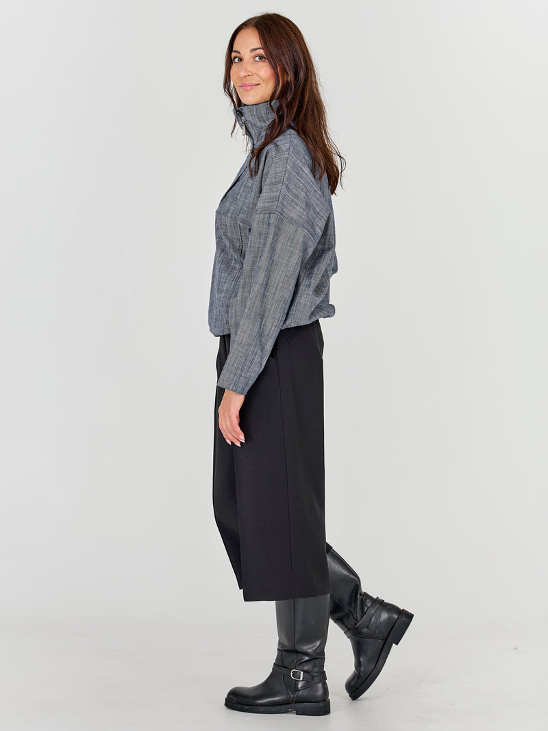 NÜ ALINA Culotte Broek Trousers Zwart
