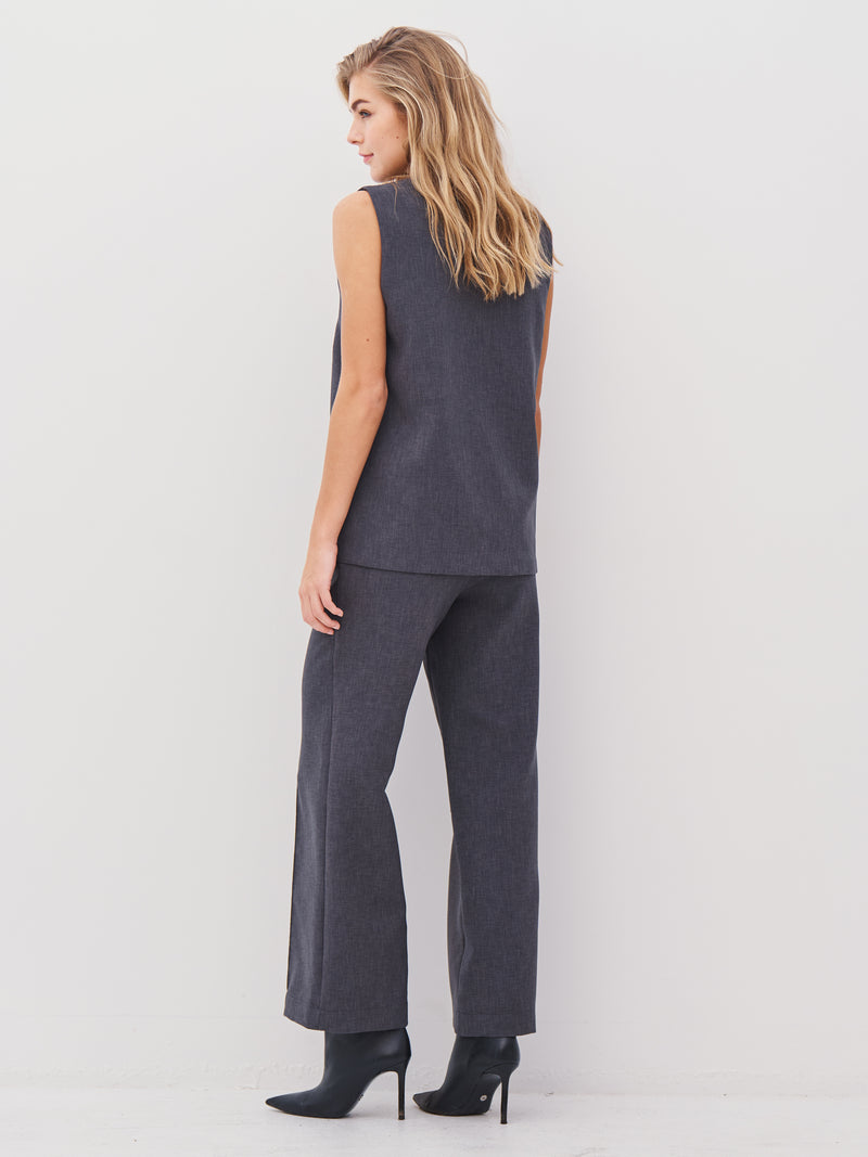 NÜ ALINA broek Broeken 901 Grey