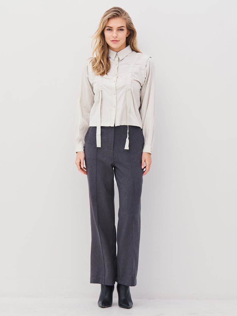 NÜ ALINA broek Broeken 901 Grey