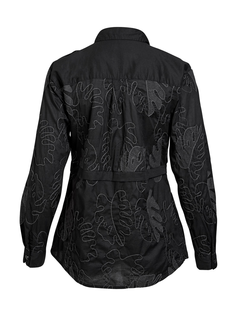 NÜ ALLIE shirt Overhemden Zwart mix
