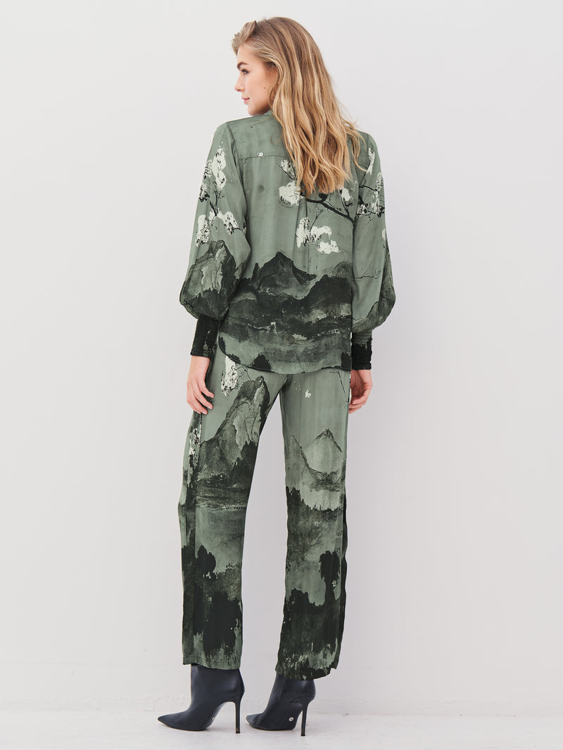 NÜ ALLI shirt Overhemden 393 Army Mix
