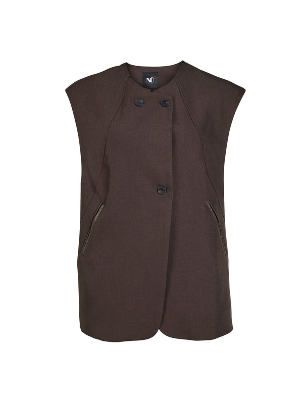 NÜ AMALIE vest Vesten 289 Brown