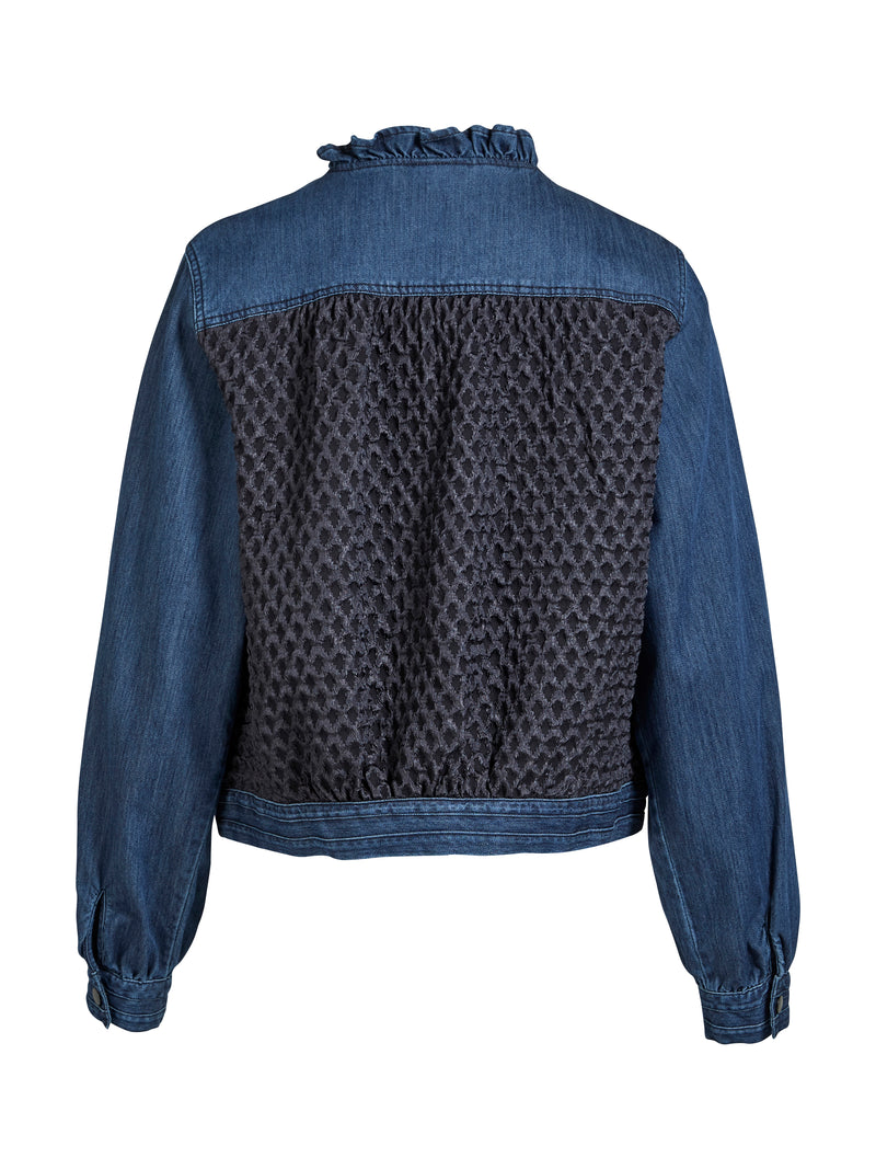 NÜ ANE jas Jassen 486 Denim