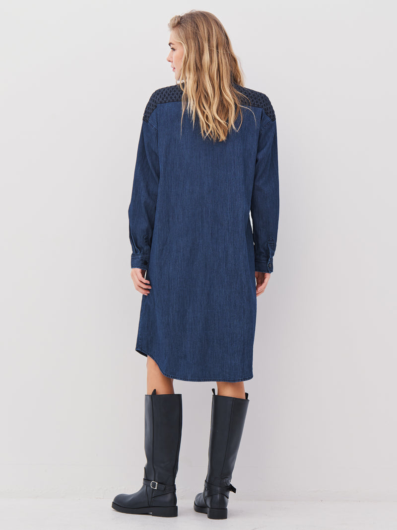 NÜ ANE jurk Jurken 486 Denim