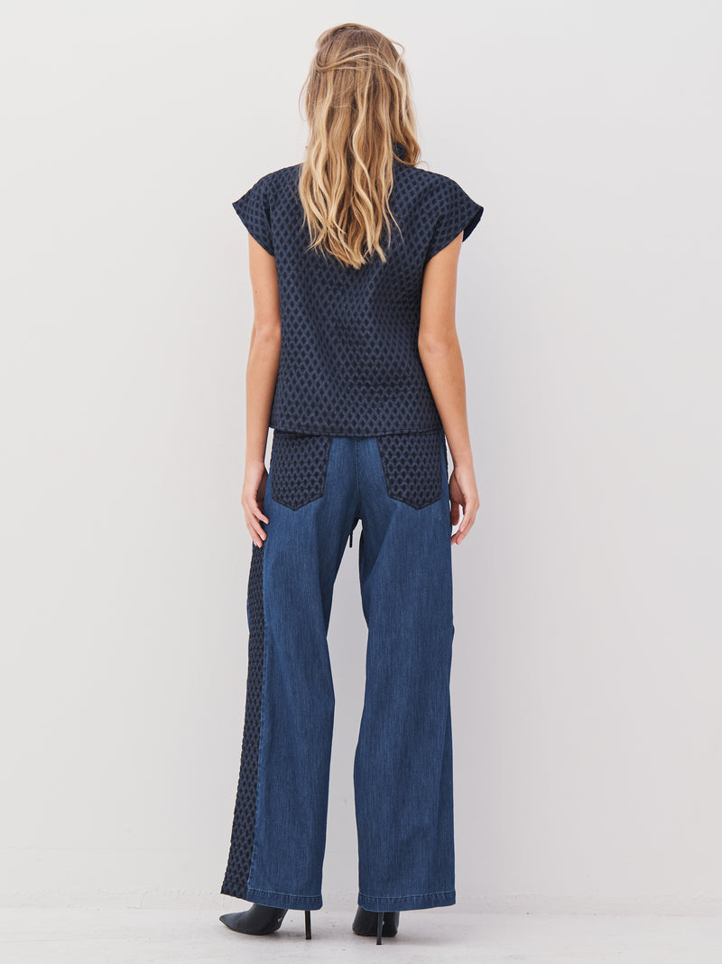 NÜ ANE top Tops en t-shirts 486 Denim