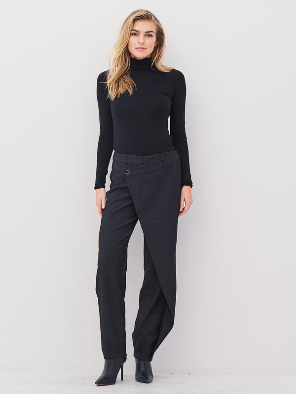 NÜ ANGELA broek Broeken Zwart mix