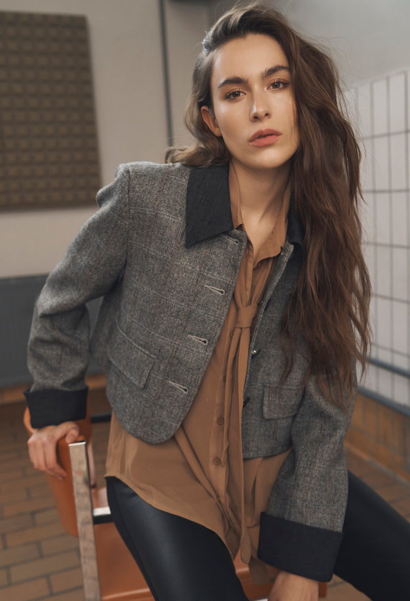 NÜ ANGELA jas Jassen 901 Grey mix