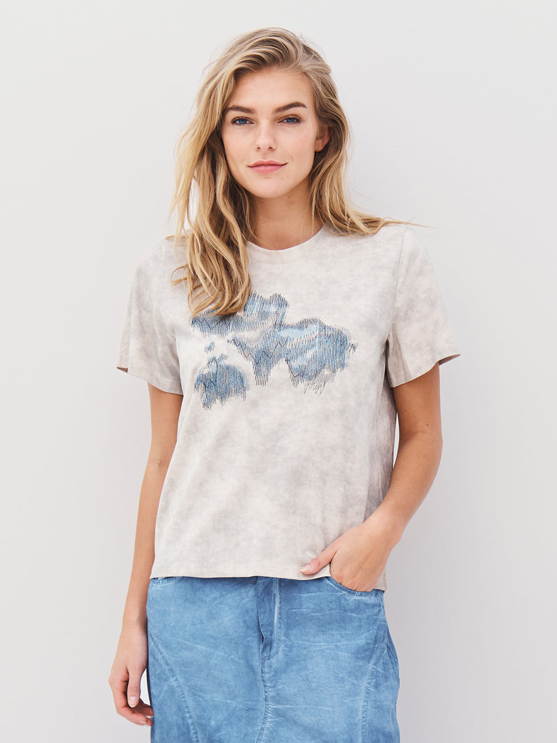 NÜ ANIKI t-shirt Tops en t-shirts 112 Bone mix